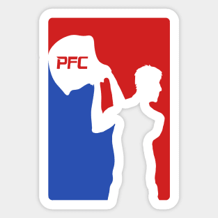 pillow fighting championship, pfc Sticker